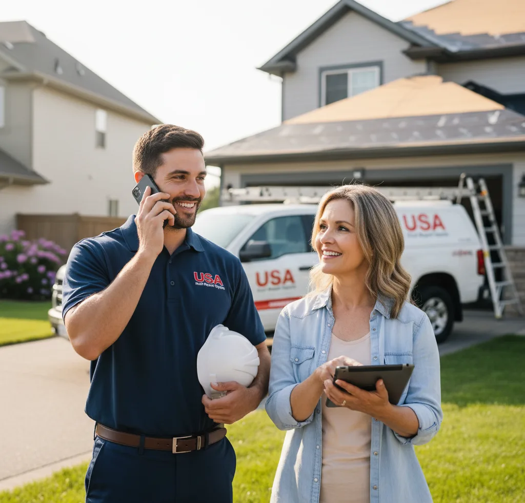 USA Roof Repair Experts customer support in Morehead City